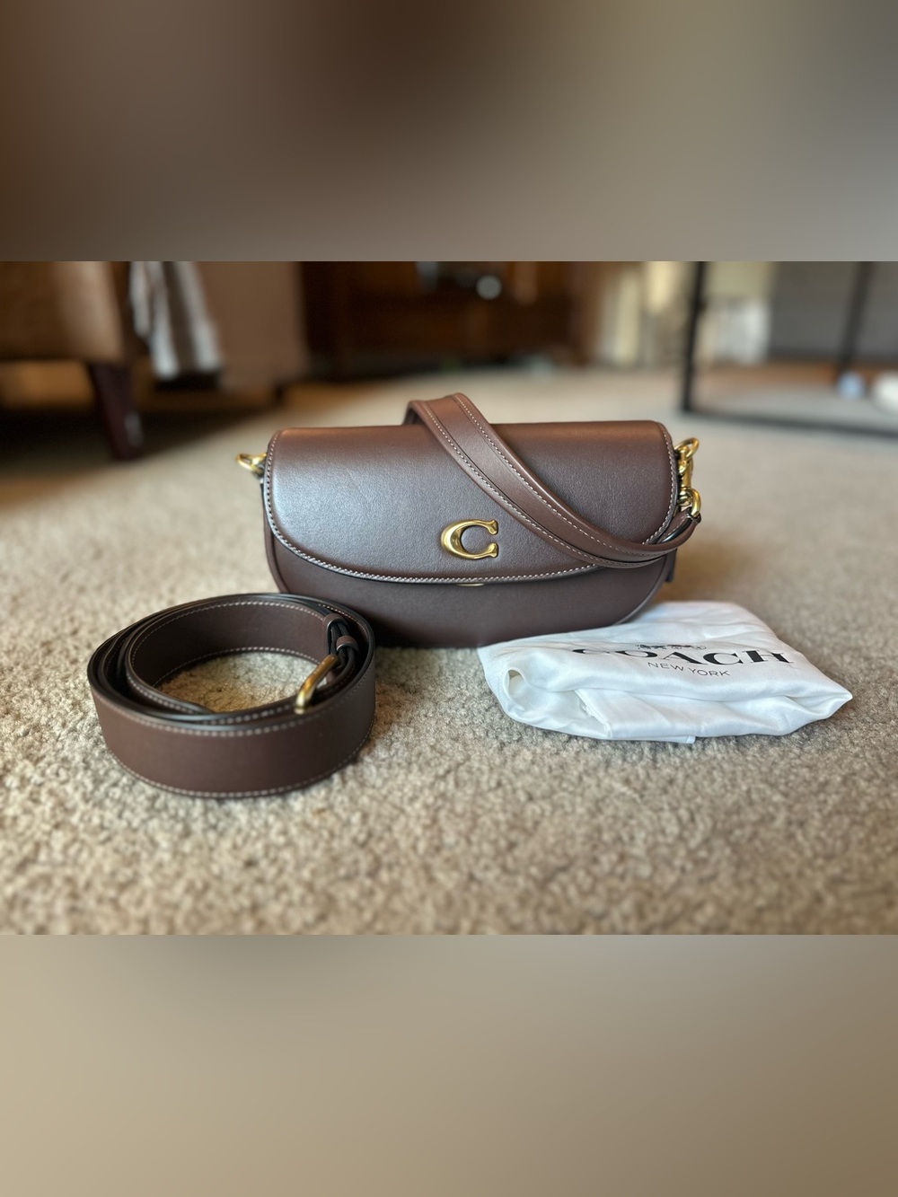 Coach Emmy 23 Saddle Bag